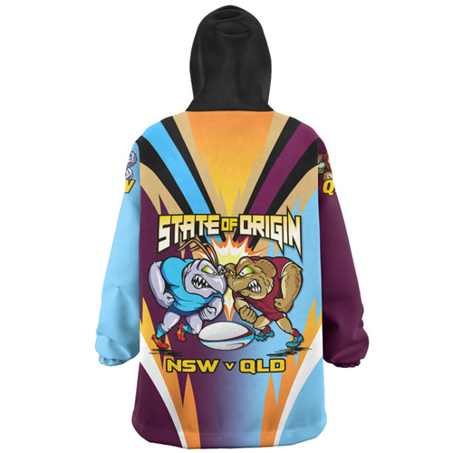 Queensland Maroons Snug Hoodie Custom State Of Origin 2024 Passionate Fan Born To Win QLD vs NSW Queensland Maroons Snug Hoodie Custom State Of Origin 2024 Passionate Fan Born To Win QLD vs NSW