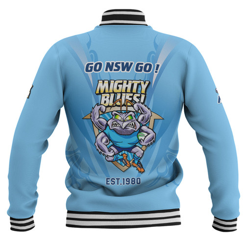 New South Wales Blues Baseball Jacket Custom State Of Origin 2024 Passionate Fan Born To Win Ver 1 New South Wales Blues Baseball Jacket Custom State Of Origin 2024 Passionate Fan Born To Win Ver 1
