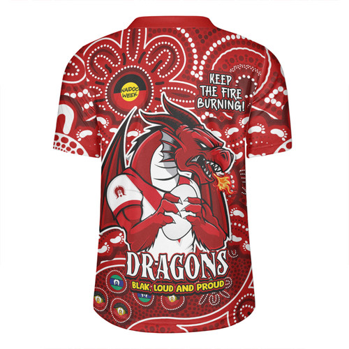 St. George Illawarra Dragons Rugby Jersey Custom Naidoc Week 2024 Aboriginal Pattern And Torres Strait Islander Inspired St. George Illawarra Dragons Rugby Jersey Custom Naidoc Week 2024 Aboriginal Pattern And Torres Strait Islander Inspired
