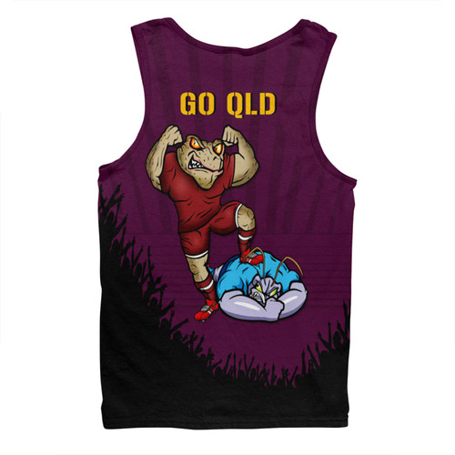 Queensland Maroons Men Singlet Custom State Of Origin 2024 Go Mighty QLD Maroons For Die Hard Fan Supporters Queensland Maroons Men Singlet Custom State Of Origin 2024 Go Mighty QLD Maroons For Die Hard Fan Supporters