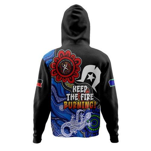 Australia Hoodie Naidoc Week 2024 Indigenous Keep The Fire Burning Aboriginal Dot Art Painting Australia Hoodie Naidoc Week 2024 Indigenous Keep The Fire Burning Aboriginal Dot Art Painting