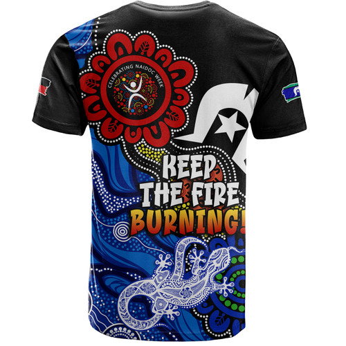 Australia T-Shirt Naidoc Week 2024 Indigenous Keep The Fire Burning Aboriginal Dot Art Painting Australia T-Shirt Naidoc Week 2024 Indigenous Keep The Fire Burning Aboriginal Dot Art Painting