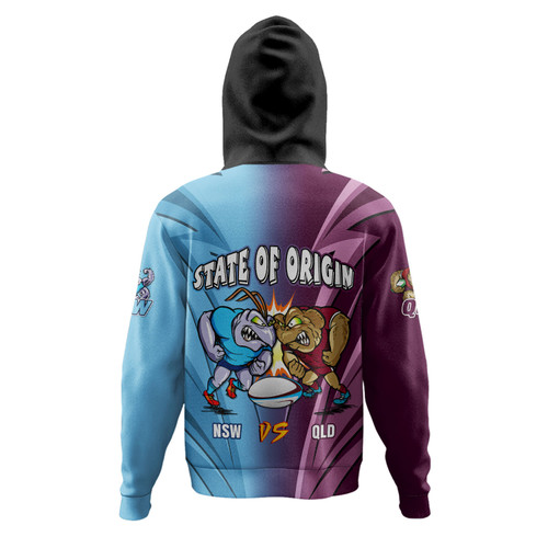 Queensland Maroons Hoodie Custom State Of Origin 2024 Tough Fan Rugby For Life QLD vs NSW Ver 2 Queensland Maroons Hoodie Custom State Of Origin 2024 Tough Fan Rugby For Life QLD vs NSW Ver 2