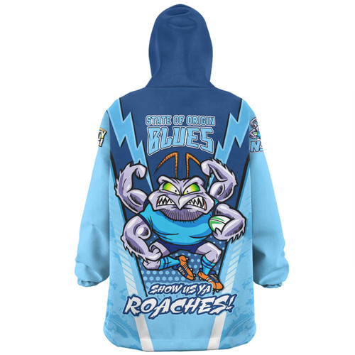 New South Wales Blues Snug Hoodie Custom State Of Origin 2024 Show Us Ya Roaches! New South Wales Blues Snug Hoodie Custom State Of Origin 2024 Show Us Ya Roaches!