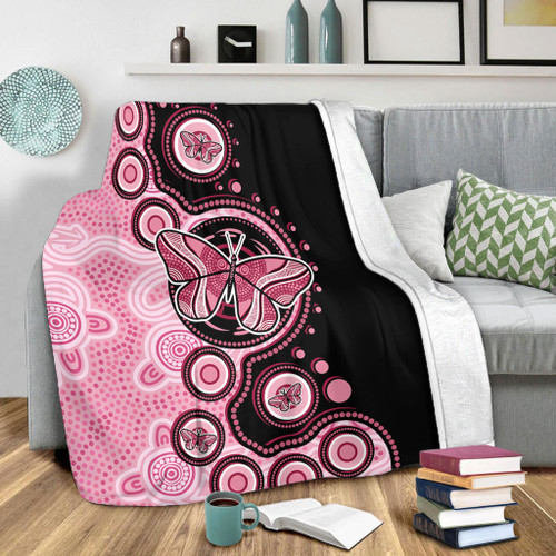 Australia Blanket Indigenous Butterfly Aboriginal Dot Arts Australia Blanket Indigenous Butterfly Aboriginal Dot Arts