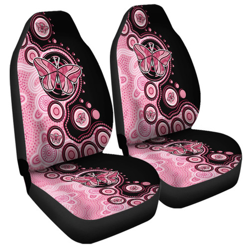 Australia Car Seat Cover Indigenous Butterfly Aboriginal Dot Arts Australia Car Seat Cover Indigenous Butterfly Aboriginal Dot Arts