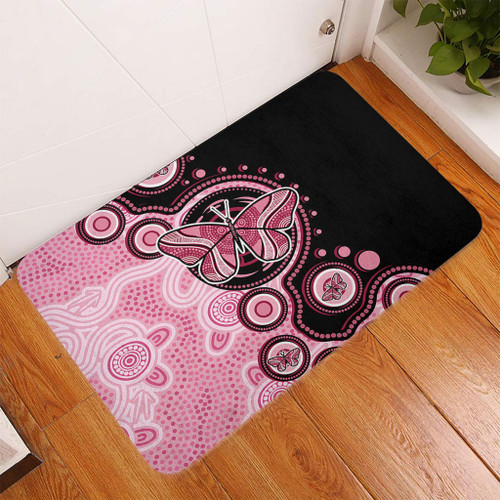 Australia Doormat Indigenous Butterfly Aboriginal Dot Arts Australia Doormat Indigenous Butterfly Aboriginal Dot Arts