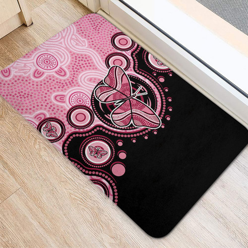 Australia Doormat Indigenous Butterfly Aboriginal Dot Arts Australia Doormat Indigenous Butterfly Aboriginal Dot Arts