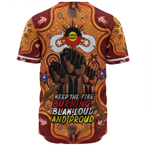 Australia Baseball Shirt Naidoc Week 2024 Aboriginal Inspired And Torres Strait Islander Cultures Keep The Fire Burning! Australia Baseball Shirt Naidoc Week 2024 Aboriginal Inspired And Torres Strait Islander Cultures Keep The Fire Burning!
