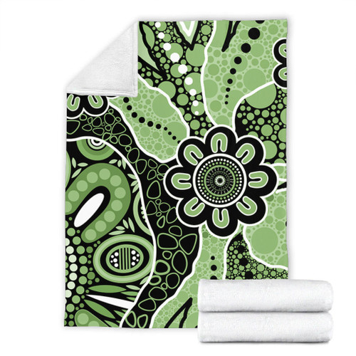 Australia Blanket Aboriginal Design Art