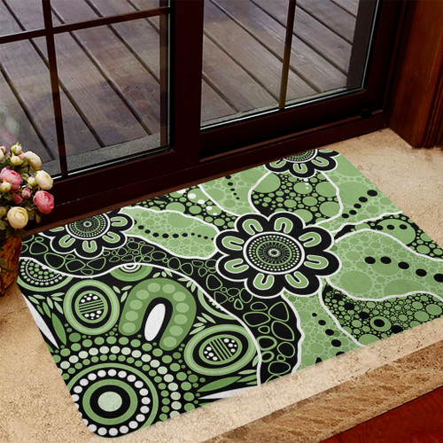 Australia Doormat Aboriginal Design Art Australia Doormat Aboriginal Design Art