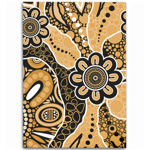 Australia Area Rug Aboriginal Design Art Color Yellow Australia Area Rug Aboriginal Design Art Color Yellow