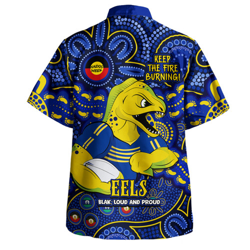 Parramatta Eels Hawaiian Shirt Custom Naidoc Week 2024 Aboriginal Pattern And Torres Strait Islander Inspired Parramatta Eels Hawaiian Shirt Custom Naidoc Week 2024 Aboriginal Pattern And Torres Strait Islander Inspired