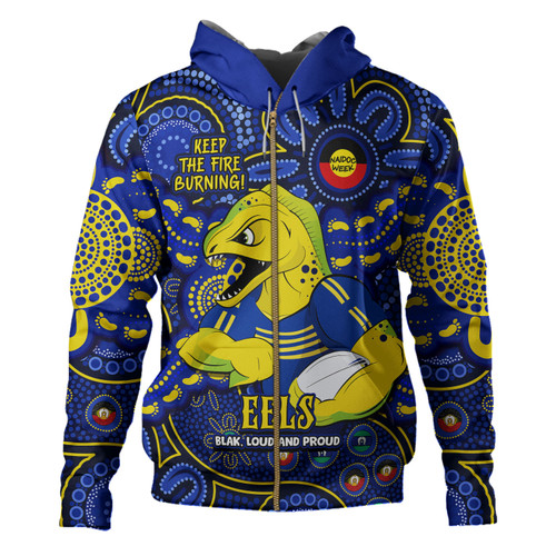 Parramatta Eels Hoodie Custom Naidoc Week 2024 Aboriginal Pattern And Torres Strait Islander Inspired Parramatta Eels Hoodie Custom Naidoc Week 2024 Aboriginal Pattern And Torres Strait Islander Inspired