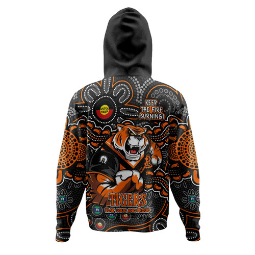Wests Tigers Hoodie Custom Naidoc Week 2024 Aboriginal Pattern And Torres Strait Islander Inspired Wests Tigers Hoodie Custom Naidoc Week 2024 Aboriginal Pattern And Torres Strait Islander Inspired
