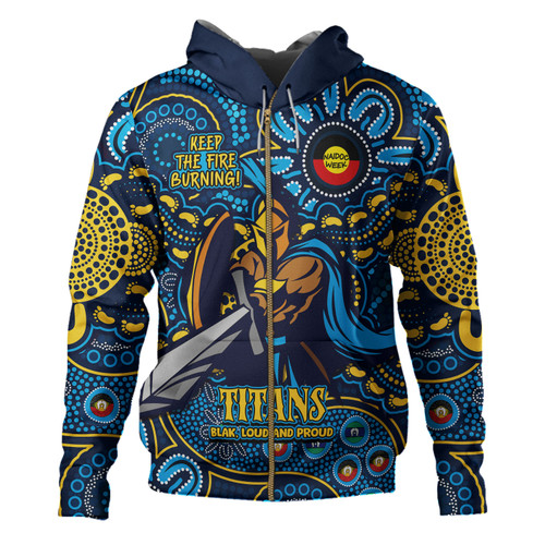 Gold Coast Titans Hoodie Custom Naidoc Week 2024 Aboriginal Pattern And Torres Strait Islander Inspired Gold Coast Titans Hoodie Custom Naidoc Week 2024 Aboriginal Pattern And Torres Strait Islander Inspired