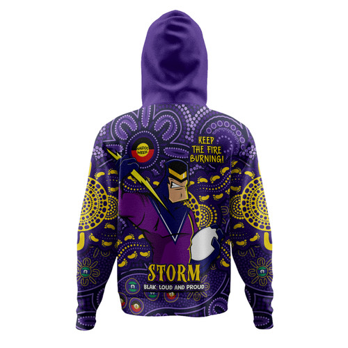 Melbourne Storm Hoodie Custom Naidoc Week 2024 Aboriginal Pattern And Torres Strait Islander Inspired Melbourne Storm Hoodie Custom Naidoc Week 2024 Aboriginal Pattern And Torres Strait Islander Inspired