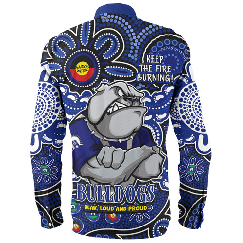 Canterbury-Bankstown Bulldogs Long Sleeve Shirt Custom Naidoc Week 2024 Aboriginal Pattern And Torres Strait Islander Inspired Canterbury-Bankstown Bulldogs Long Sleeve Shirt Custom Naidoc Week 2024 Aboriginal Pattern And Torres Strait Islander Inspired