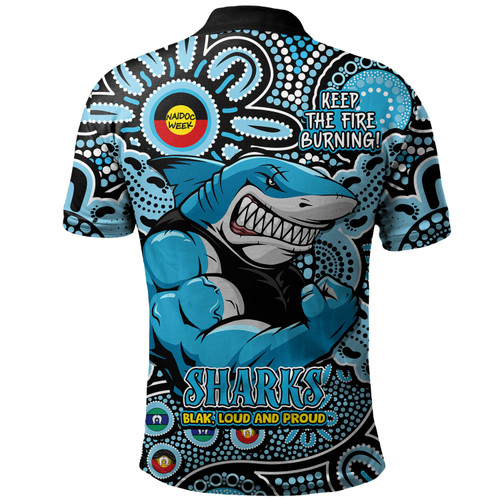 Cronulla-Sutherland Sharks Polo Shirt Custom Naidoc Week 2024 Aboriginal Pattern And Torres Strait Islander Inspired Cronulla-Sutherland Sharks Polo Shirt Custom Naidoc Week 2024 Aboriginal Pattern And Torres Strait Islander Inspired