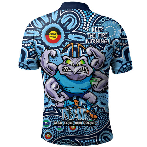 New South Wales Blues Polo Shirt Custom Naidoc Week 2024 Aboriginal Pattern And Torres Strait Islander Inspired New South Wales Blues Polo Shirt Custom Naidoc Week 2024 Aboriginal Pattern And Torres Strait Islander Inspired
