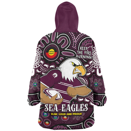 Manly Warringah Sea Eagles Snug Hoodie Custom Naidoc Week 2024 Aboriginal Pattern And Torres Strait Islander Inspired Manly Warringah Sea Eagles Snug Hoodie Custom Naidoc Week 2024 Aboriginal Pattern And Torres Strait Islander Inspired