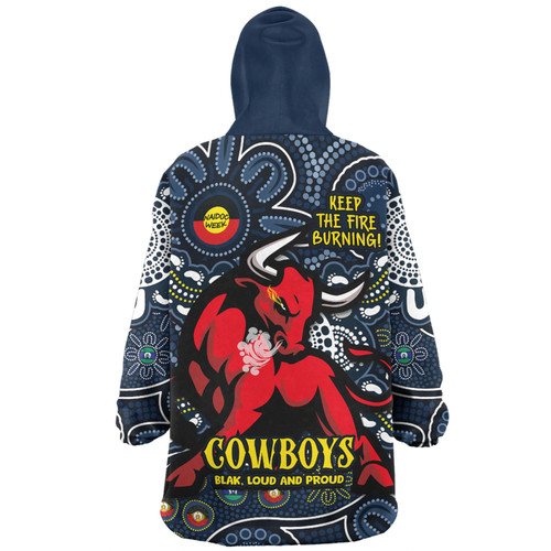 North Queensland Cowboys Snug Hoodie Custom Naidoc Week 2024 Aboriginal Pattern And Torres Strait Islander Inspired North Queensland Cowboys Snug Hoodie Custom Naidoc Week 2024 Aboriginal Pattern And Torres Strait Islander Inspired