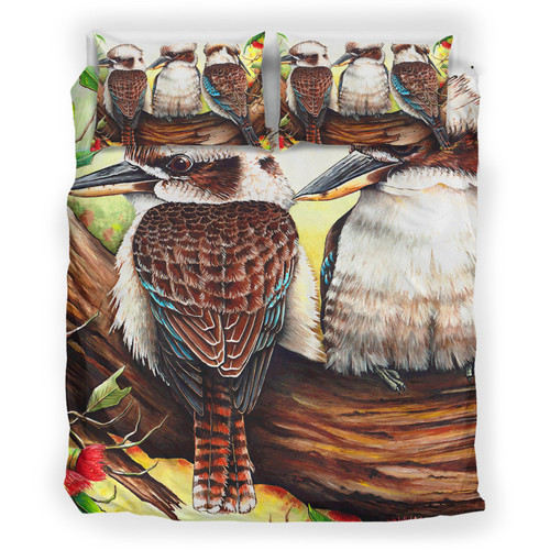 Australia Bedding Set - Kookaburra with Waratah ver2
