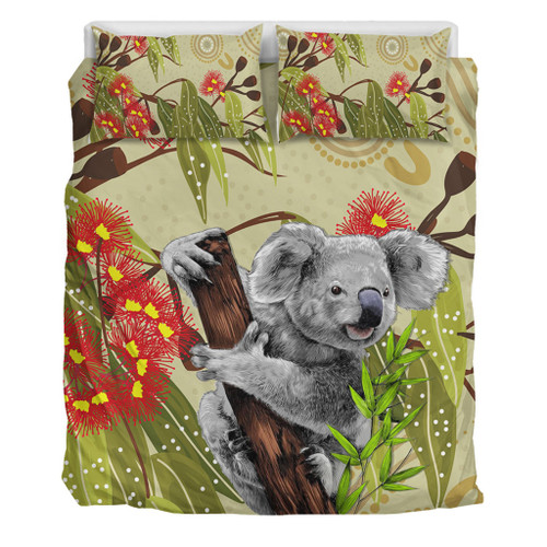 Australia Bedding Set Aboriginal Art Painting With Koala And Gumtree Australia Bedding Set Aboriginal Art Painting With Koala And Gumtree