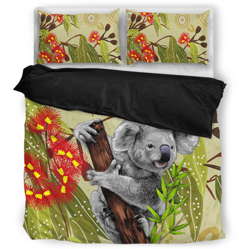 Australia Bedding Set Aboriginal Art Painting With Koala And Gumtree Australia Bedding Set Aboriginal Art Painting With Koala And Gumtree
