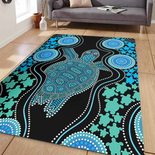 Australia Area Rug Aboriginal Art Turtles Inspired Australia Area Rug Aboriginal Art Turtles Inspired