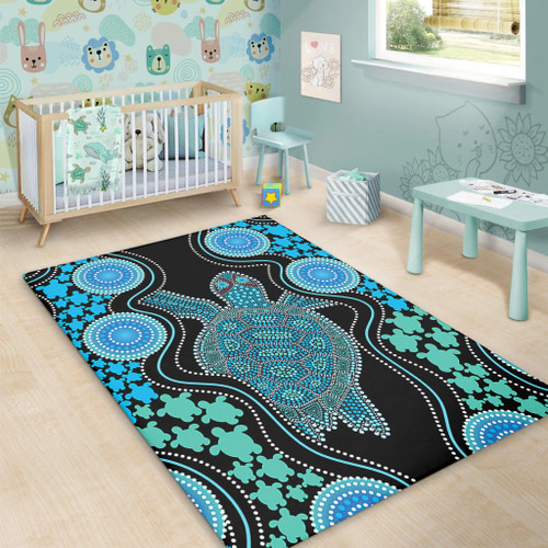 Australia Area Rug Aboriginal Art Turtles Inspired Australia Area Rug Aboriginal Art Turtles Inspired