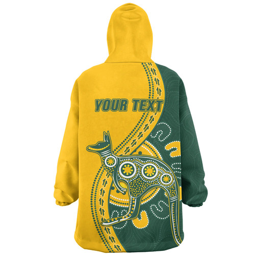Australia Wallabies Snug Hoodie Custom Go Wallabies Aboriginal Inspired Jersey Australia Wallabies Snug Hoodie Custom Go Wallabies Aboriginal Inspired Jersey