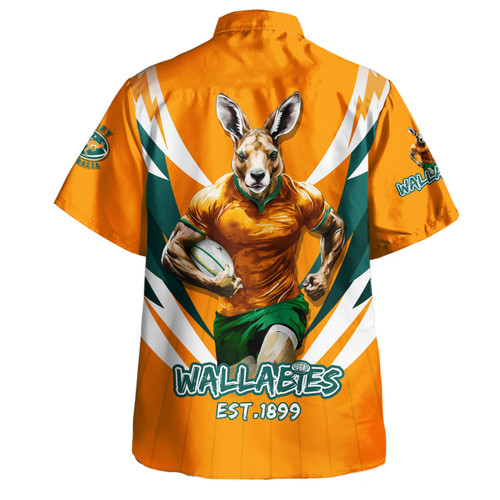 Australia Hawaiian Shirt Wallabies Championship Sport Style Australia Hawaiian Shirt Wallabies Championship Sport Style