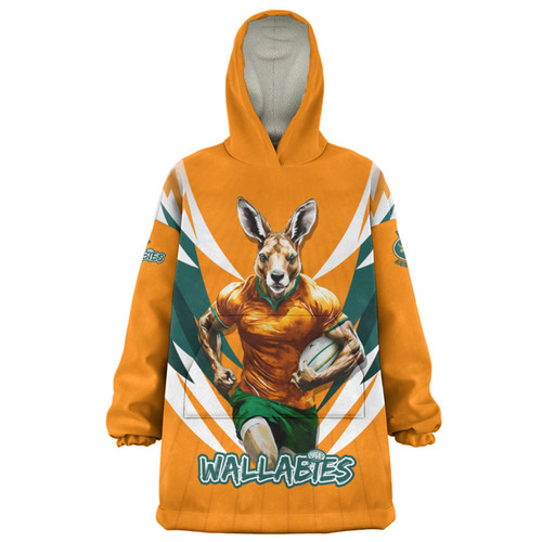 Australia Snug Hoodie Wallabies Championship Sport Style Australia Snug Hoodie Wallabies Championship Sport Style