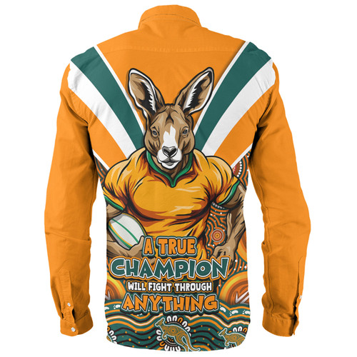 Australia Long Sleeve Shirt Wallabies Squad A True Champion Will Fight Through Anything (Gold) Australia Long Sleeve Shirt Wallabies Squad A True Champion Will Fight Through Anything (Gold)