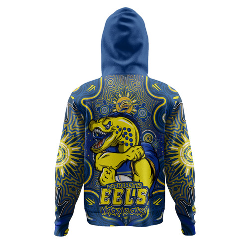 Parramatta Eels Hoodie Aboriginal Pattern Inspired Victory Is Ours Parramatta Eels Hoodie Aboriginal Pattern Inspired Victory Is Ours
