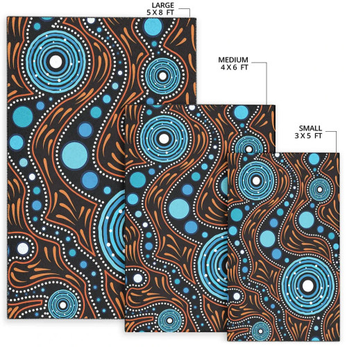 Australia Area Rug - Aboriginal Pattern ver03 Australia Area Rug - Aboriginal Pattern ver03