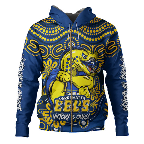 Parramatta Eels Hoodie Aboriginal Inspired Tough Fan Rugby For Life Parramatta Eels Hoodie Aboriginal Inspired Tough Fan Rugby For Life