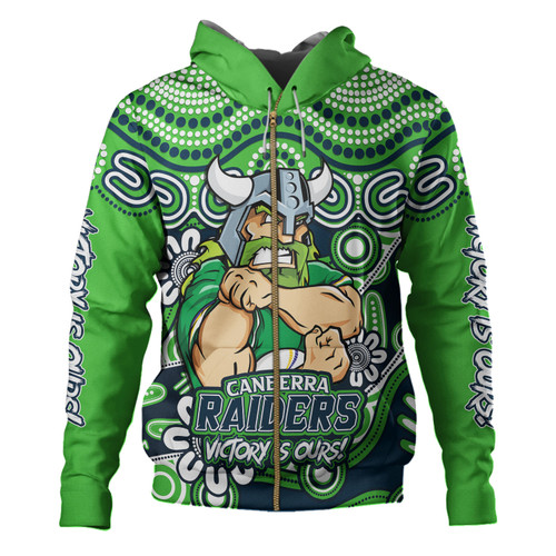 Canberra Raiders Hoodie Aboriginal Inspired Tough Fan Rugby For Life Canberra Raiders Hoodie Aboriginal Inspired Tough Fan Rugby For Life