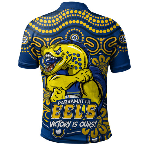 Parramatta Eels Polo Shirt Aboriginal Inspired Tough Fan Rugby For Life Parramatta Eels Polo Shirt Aboriginal Inspired Tough Fan Rugby For Life