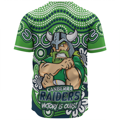 Canberra Raiders Baseball Shirt Aboriginal Inspired Tough Fan Rugby For Life Canberra Raiders Baseball Shirt Aboriginal Inspired Tough Fan Rugby For Life