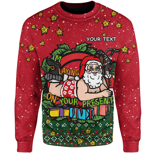 Australia Sweatshirt Aussie Ugly Christmas Santa Present Australia Sweatshirt Aussie Ugly Christmas Santa Present