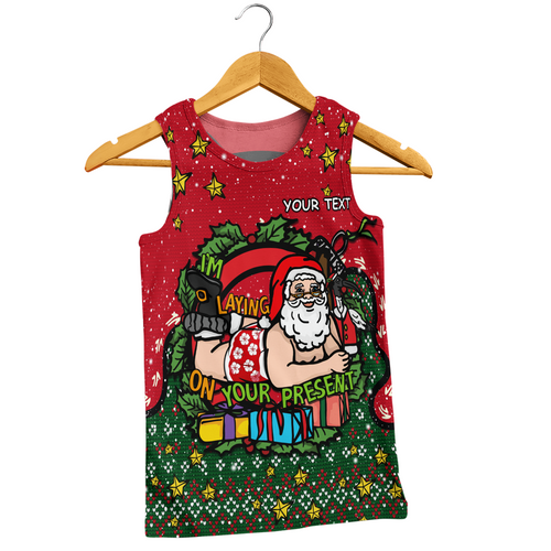 Australia Men Singlet Aussie Ugly Christmas Santa Present Australia Men Singlet Aussie Ugly Christmas Santa Present