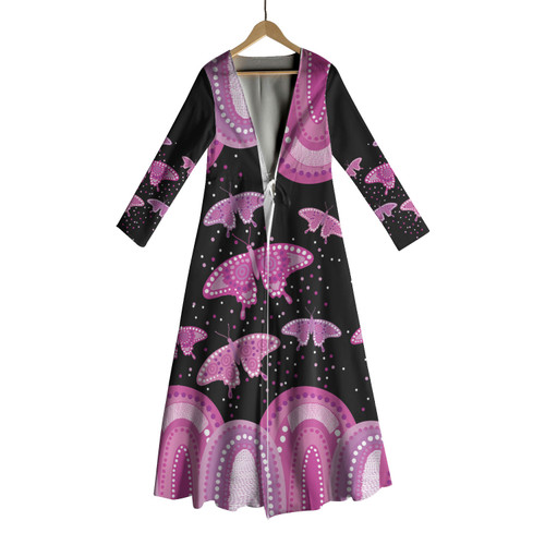 Australia Beach Dress Aboriginal Butterflies Art Inspired Australia Beach Dress Aboriginal Butterflies Art Inspired
