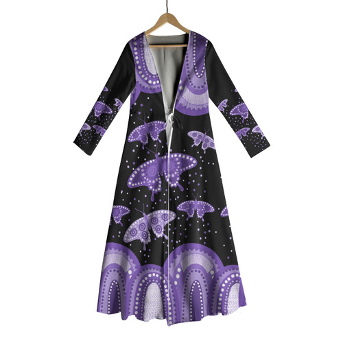 Australia Beach Dress Aboriginal Butterflies Art Inspired Australia Beach Dress Aboriginal Butterflies Art Inspired
