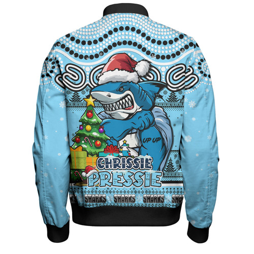 Cronulla-Sutherland Sharks Bomber Jacket Aussie Ugly Christmas For Die Hard Fan Supporters Cronulla-Sutherland Sharks Bomber Jacket Aussie Ugly Christmas For Die Hard Fan Supporters