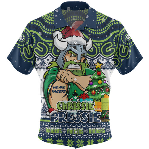 Canberra Raiders Hawaiian Shirt Aussie Ugly Christmas For Die Hard Fan Supporters