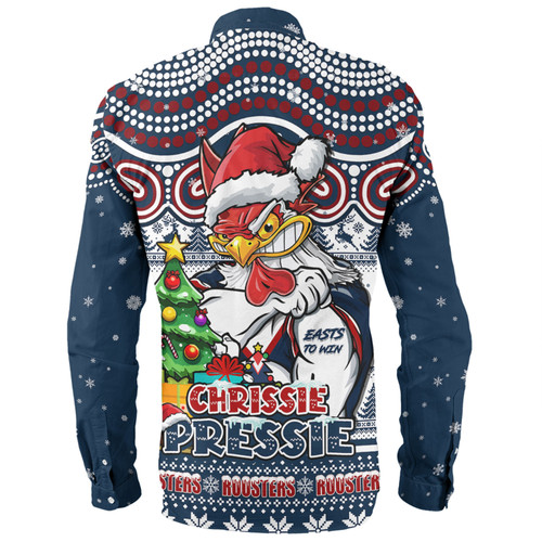 Sydney Roosters Long Sleeve Shirt Aussie Ugly Christmas For Die Hard Fan Supporters Sydney Roosters Long Sleeve Shirt Aussie Ugly Christmas For Die Hard Fan Supporters