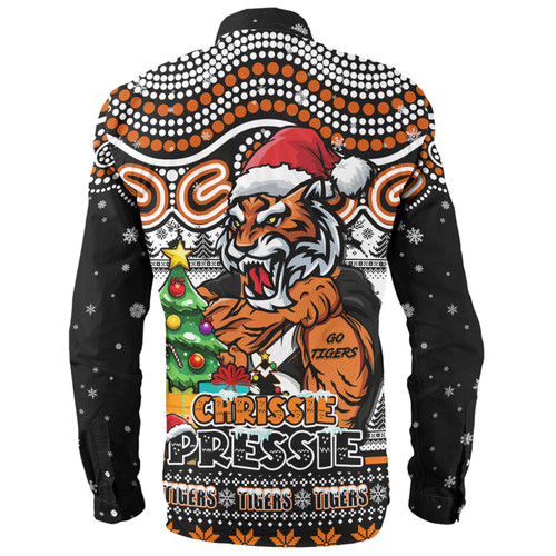 Wests Tigers Long Sleeve Shirt Aussie Ugly Christmas For Die Hard Fan Supporters Wests Tigers Long Sleeve Shirt Aussie Ugly Christmas For Die Hard Fan Supporters