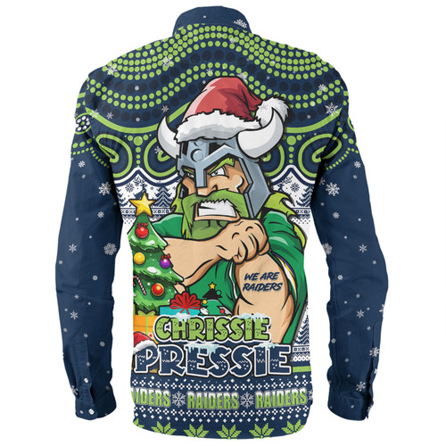 Canberra Raiders Long Sleeve Shirt Aussie Ugly Christmas For Die Hard Fan Supporters Canberra Raiders Long Sleeve Shirt Aussie Ugly Christmas For Die Hard Fan Supporters